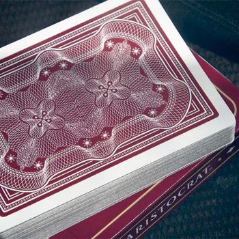 Aristocrat 727 Bank Note Cards Red