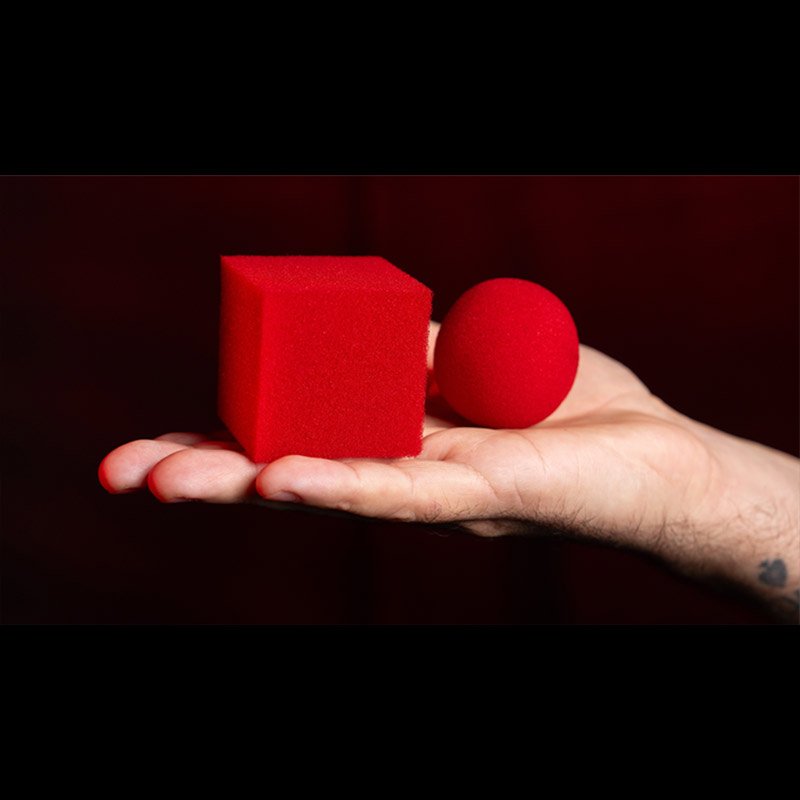 Magic Sponge Ball to Square SMALL RED - immagine 5