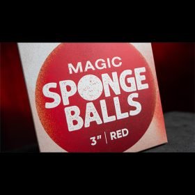 Magic Sponge Balls 4PK RED 3"