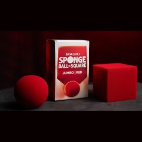Magic Sponge Ball to Square JUMBO RED