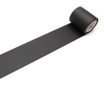 Washi tape nero 5cm x 7mt - immagine 2